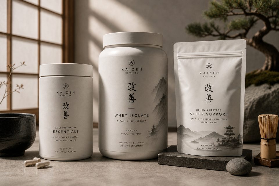 Wellness - proszki i kapsułki, styl minimal