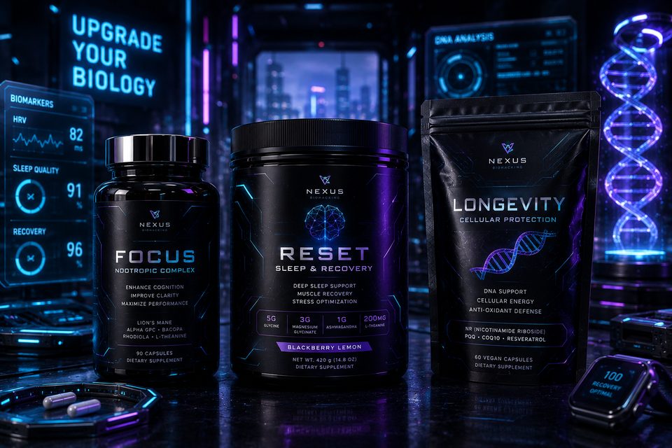 Biohacking - focus, reset, longevity